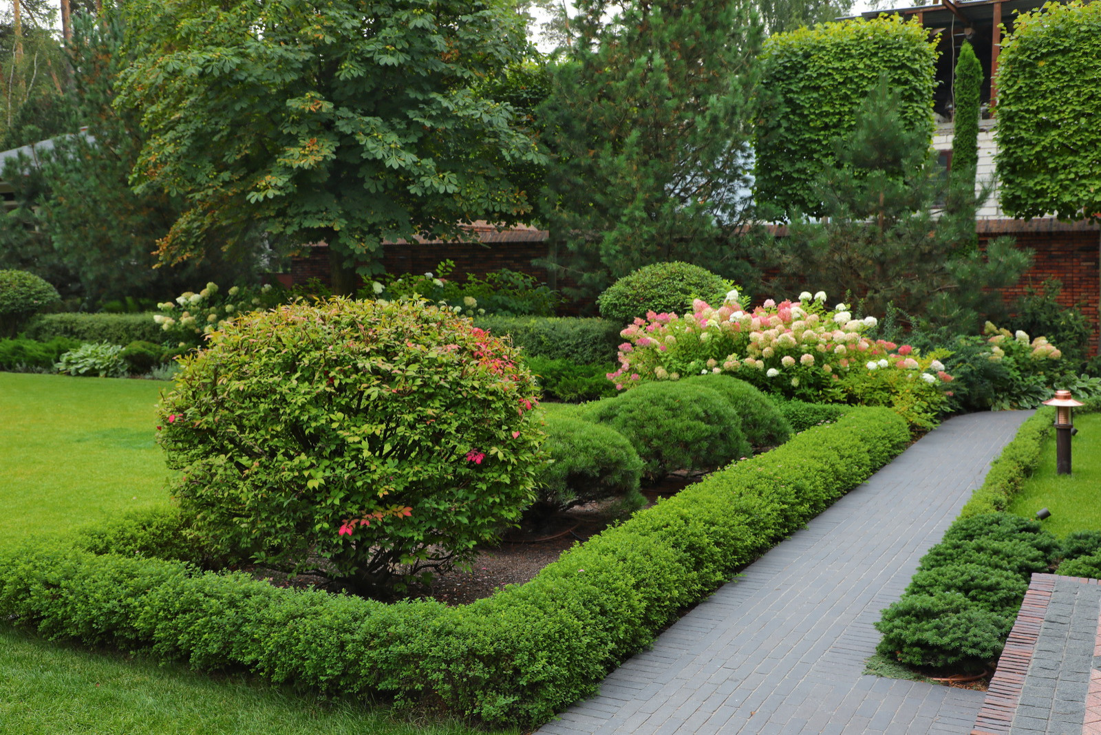 Коттеджный сад в Барвихе (дизайн и исполнение компании "Imperial Garden")