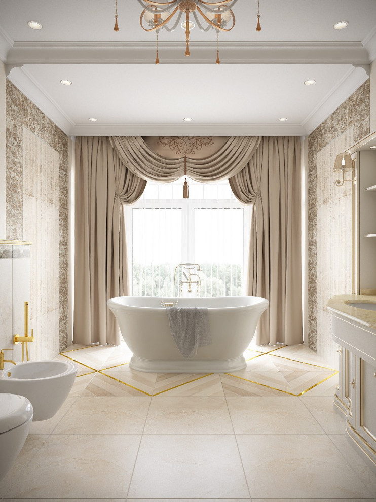 Дом в классическом стиле, посёлок Заостровье, Калининградская область