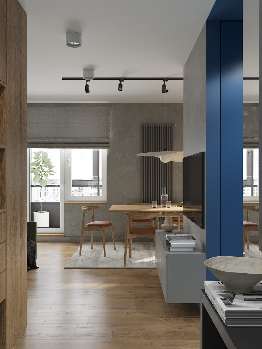 Дизайн-проект квартиры в ЖК Галактика