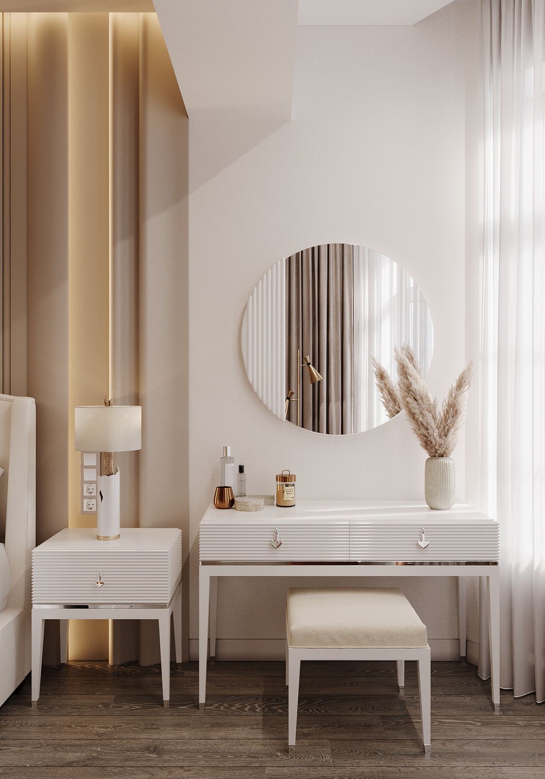 Интерьер загородного дома кардинально отличающийся от домов в округе