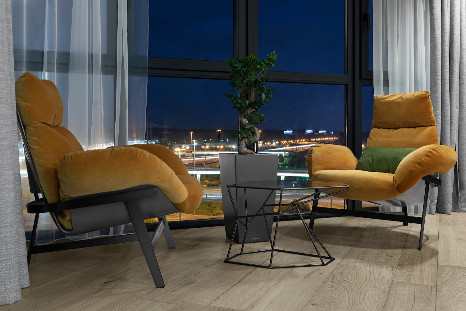 Black mood. Realization