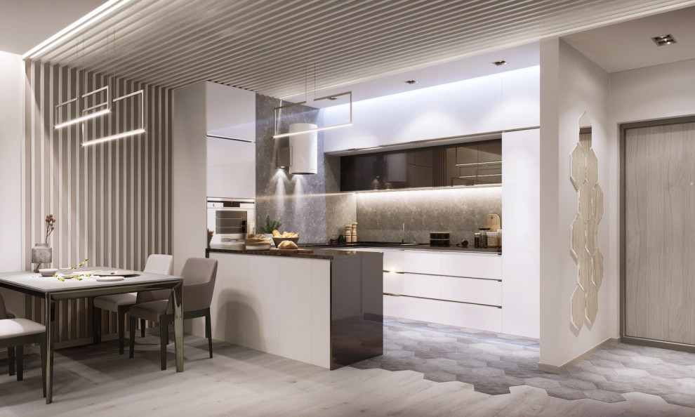 Дизайн проект квартиры для семейной пары 2023