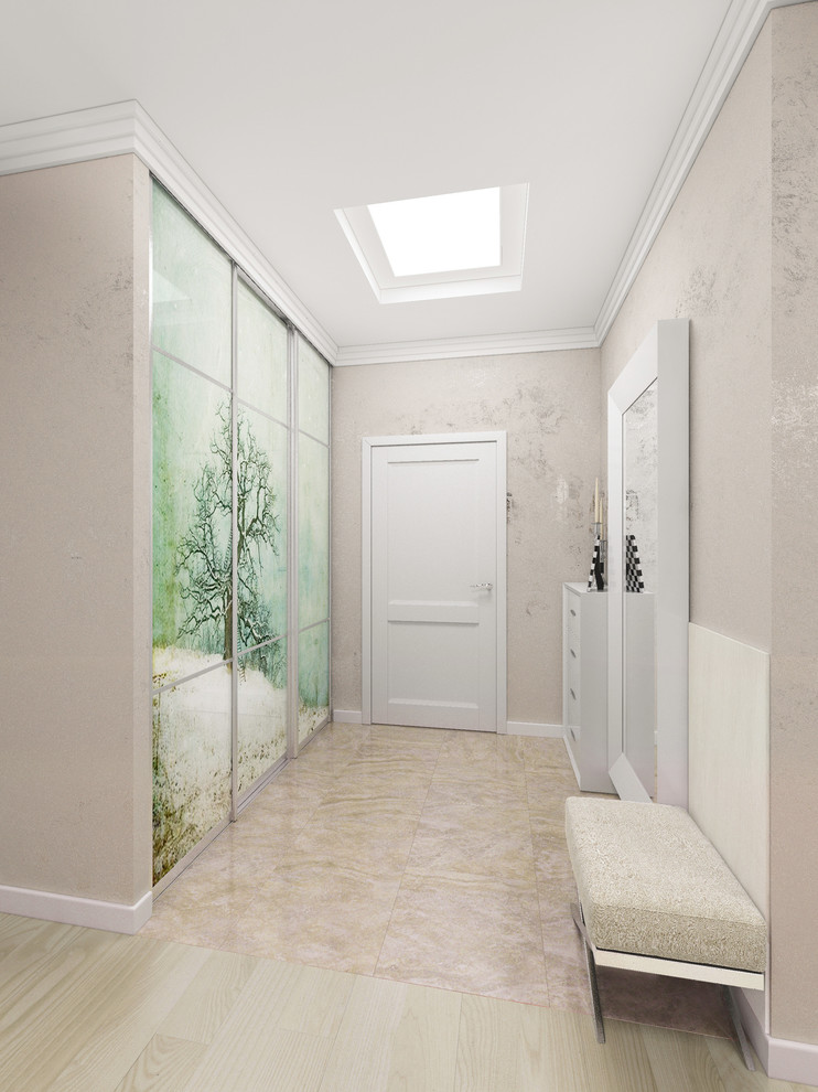 Современный интерьер в светлых тонах