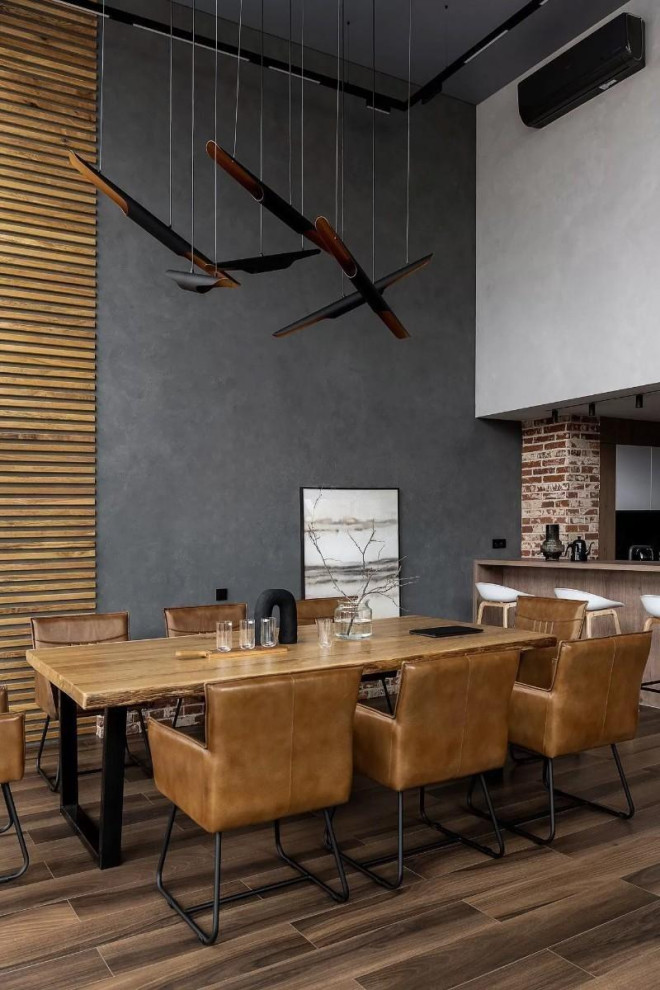 Реализованный дизайн-проект таунхауса в ЖК "На уровне"