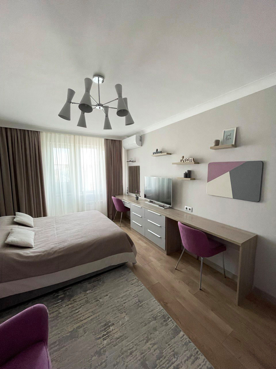 Двухкомнатная квартира в подмосковном Краснознаменске