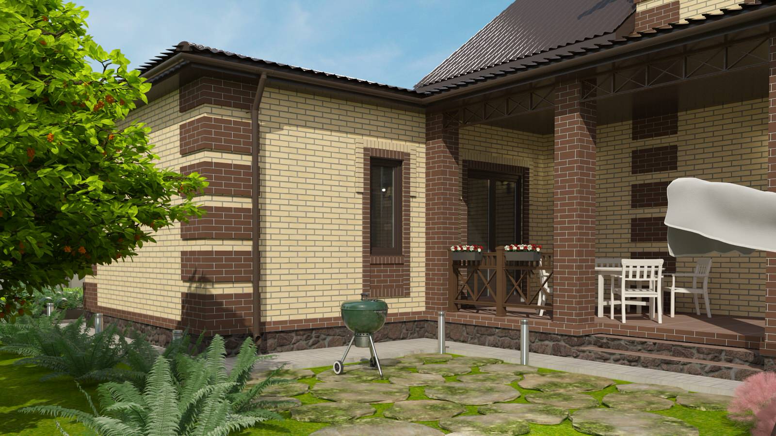 Обложка проекта: Ландшафтный дизайн территории