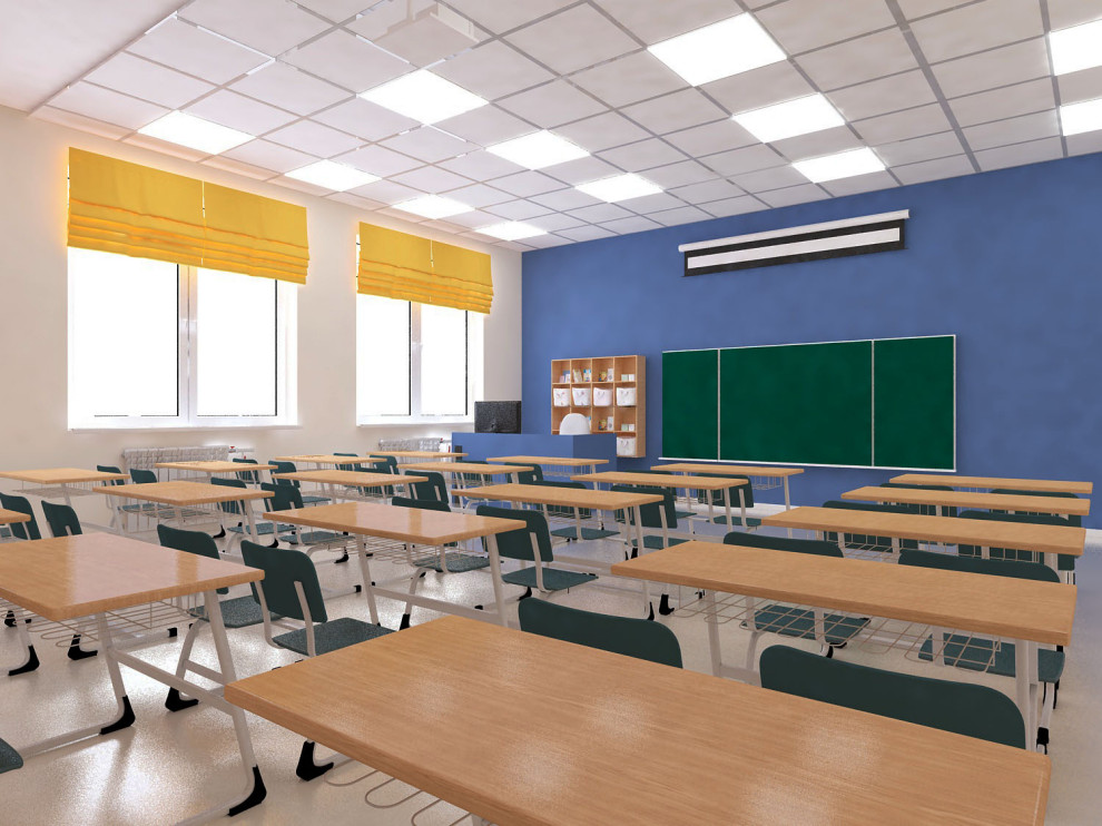 Дизайн интерьера школы