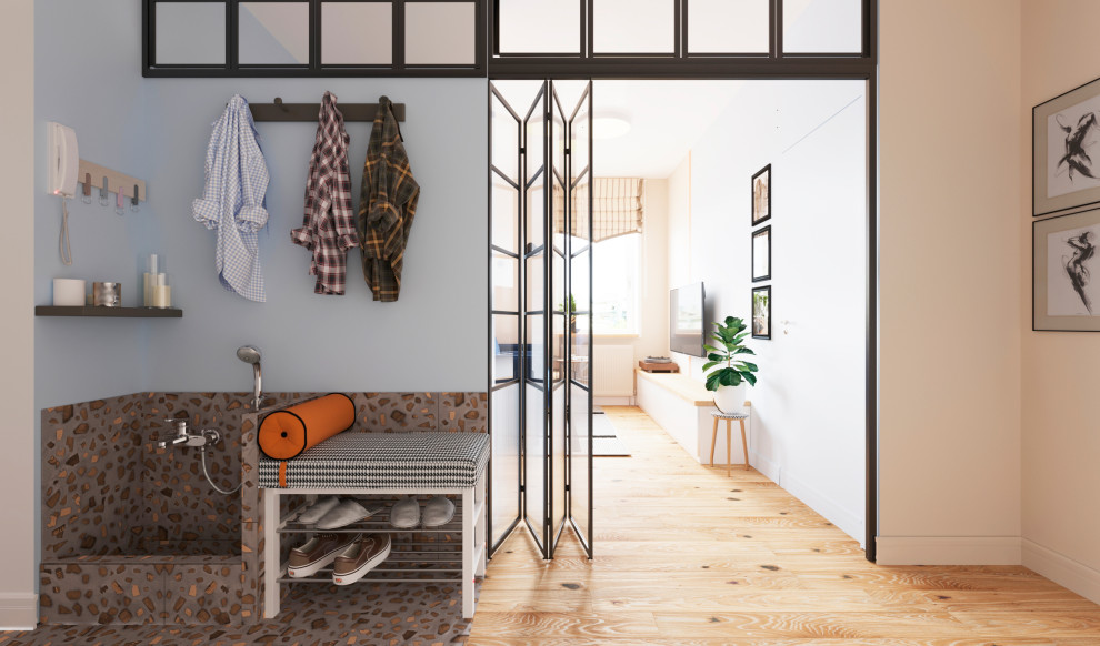 Проект с лососевой кухней