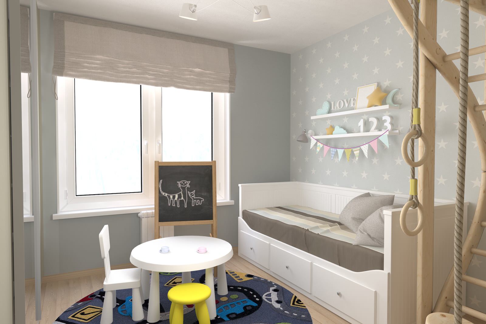 Большая квартира для большой семьи