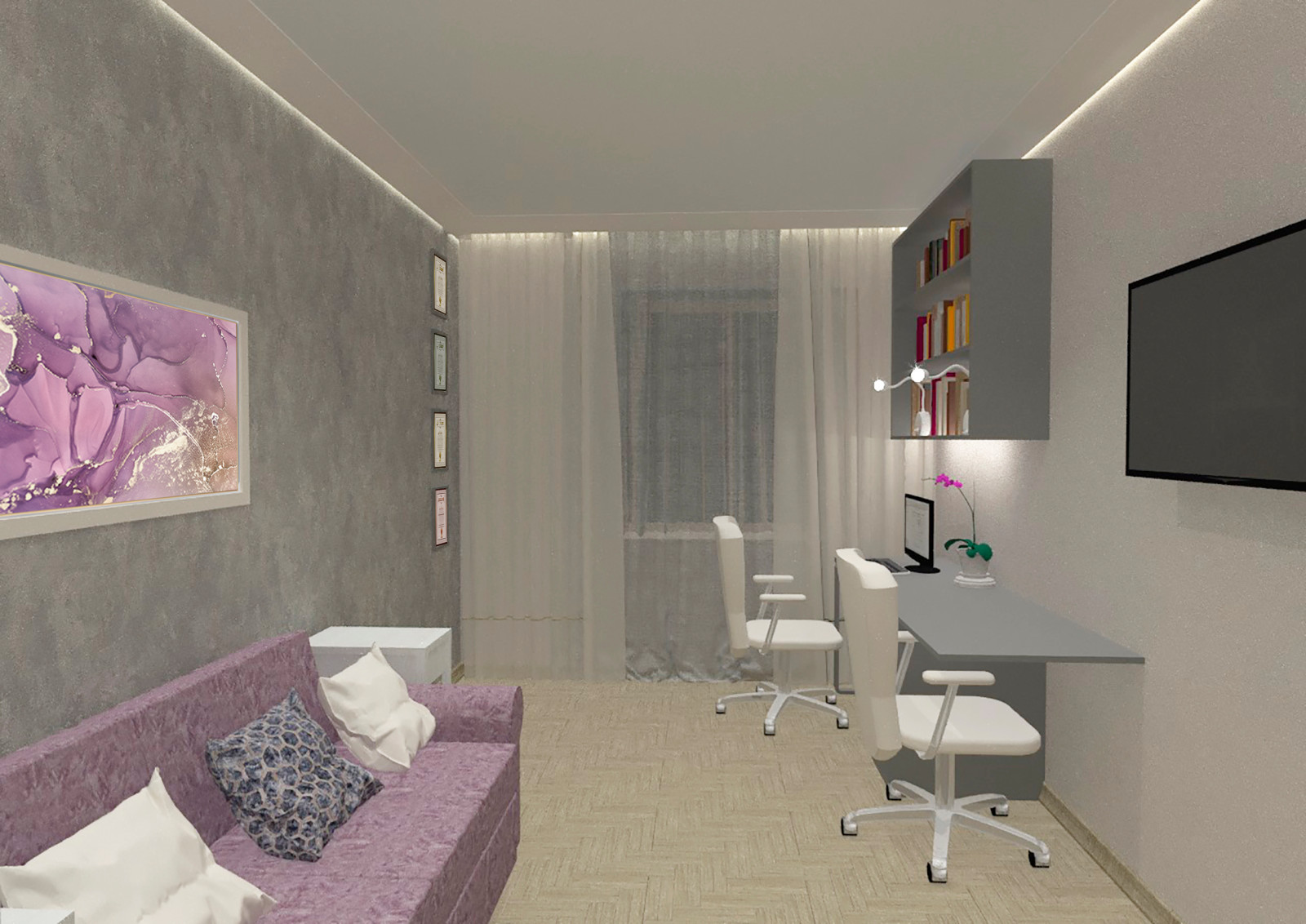 Интерьер для продумана