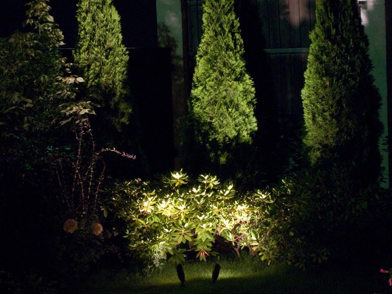 Декоративное ландшафтное освещение