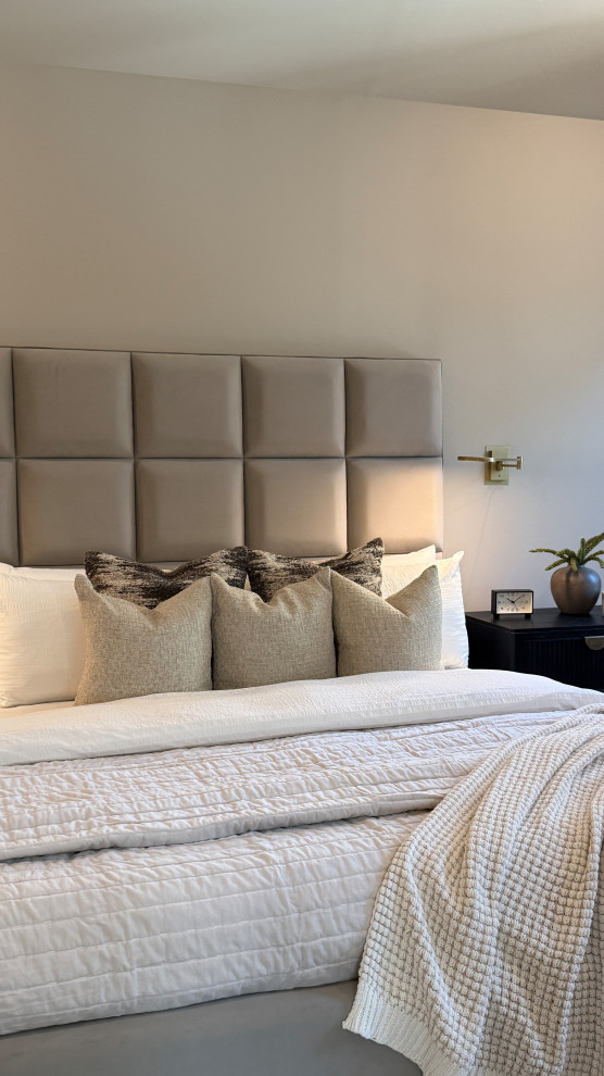 Plush Minimalist Bedroom