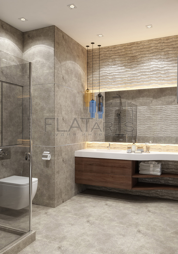 Дизайн 2-ной кв. 120кв.м. Современный стиль