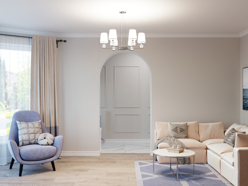 Загородный дом в стиле Неоклассика