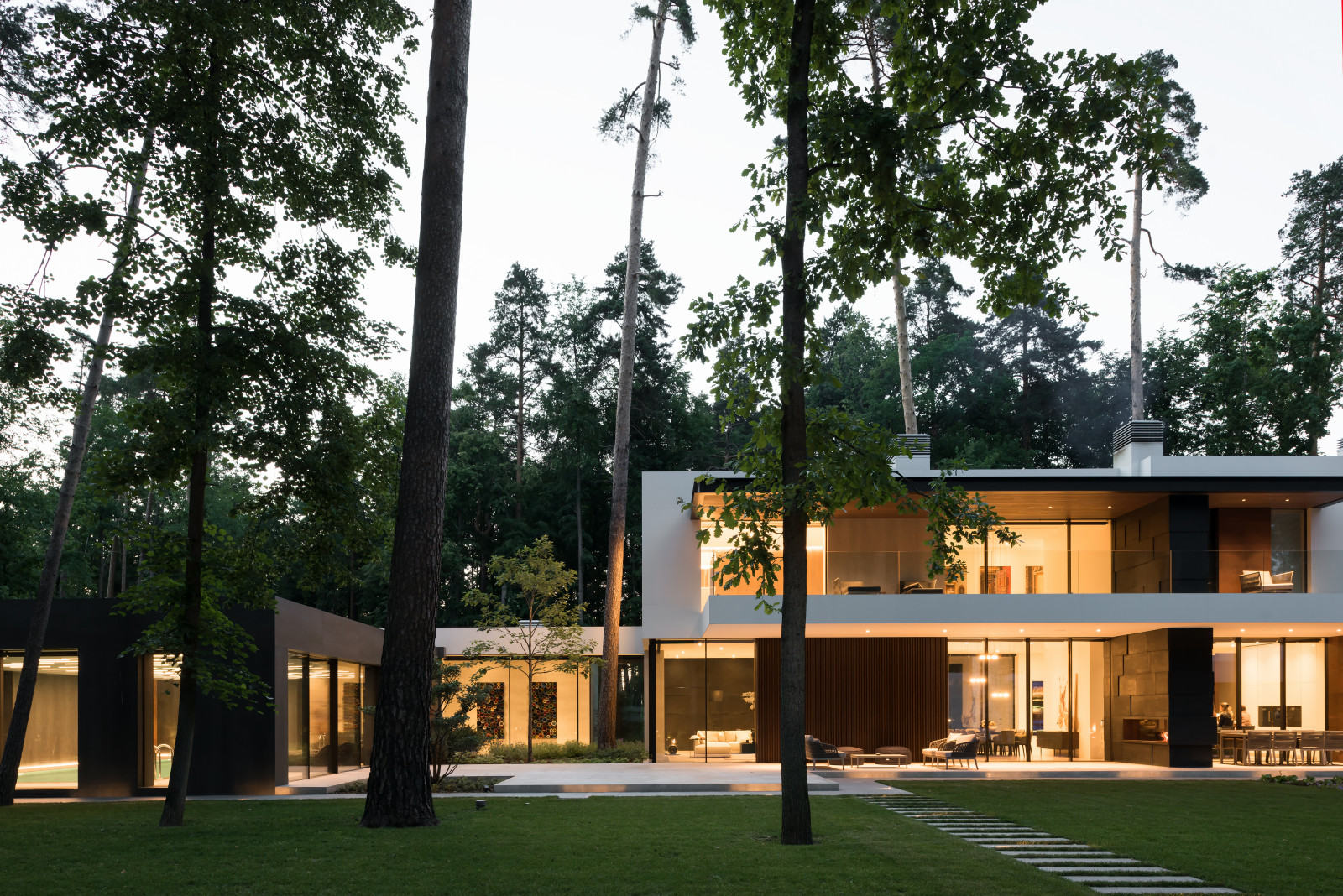 Обложка проекта: Villa Zhukovka Панорамные окна