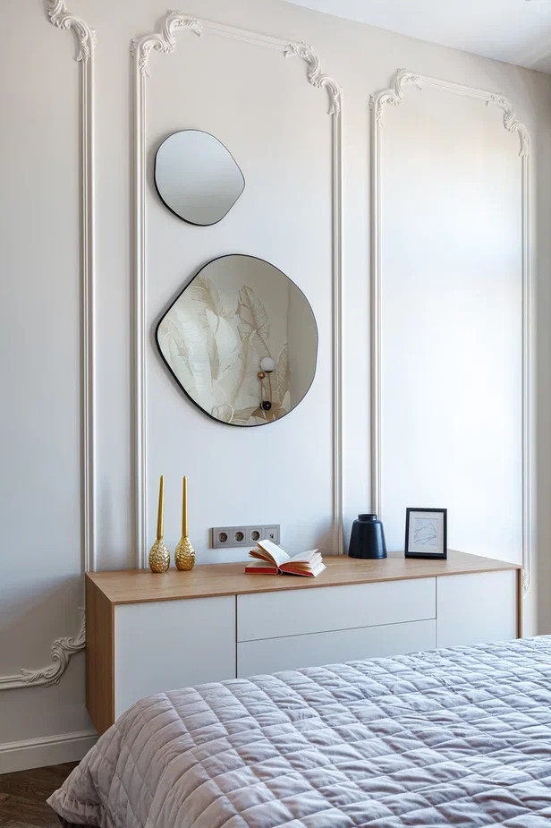 Современная классика для апартаментов в ЖК "Серебряный фонтан"