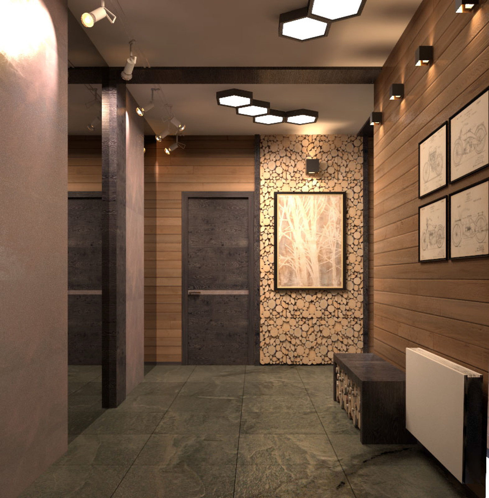 Деревянный дом в Непряхино