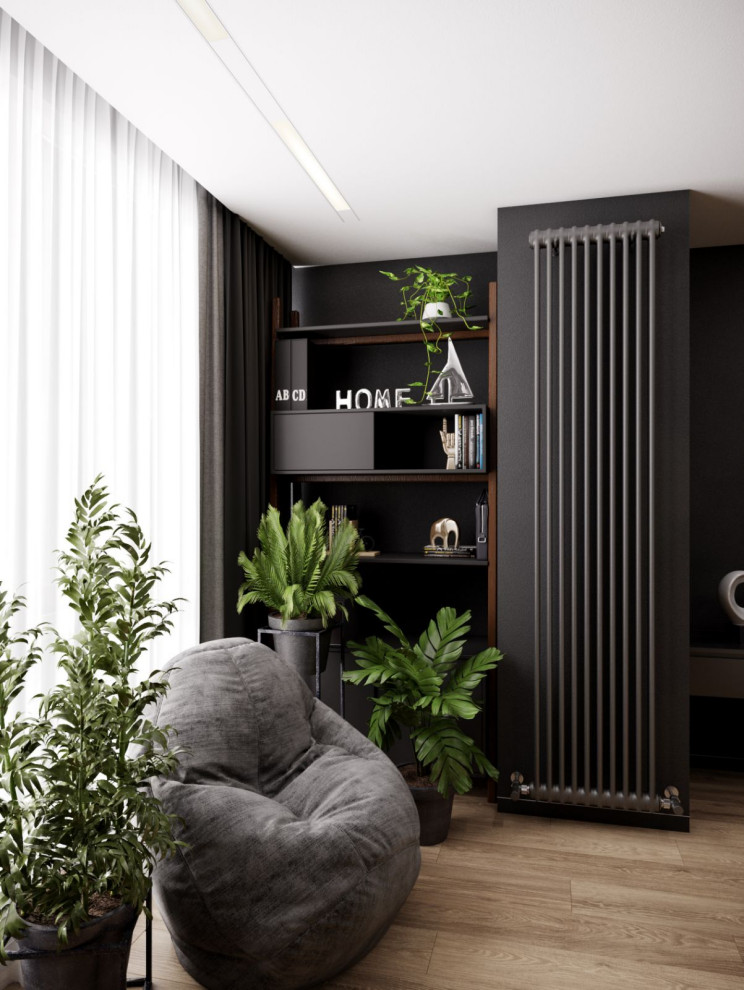 Небольшая квартира в центре города.