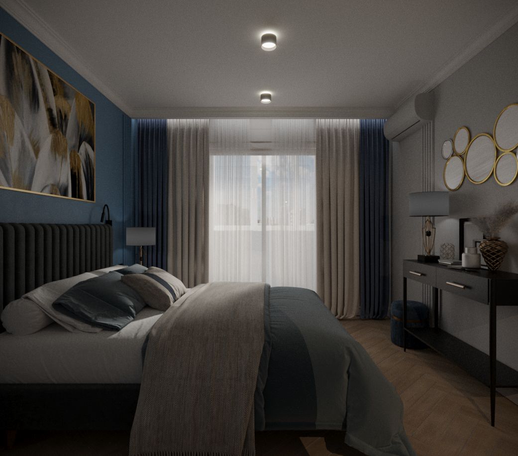 Двухкомнатная квартира, Филевский бульвар.