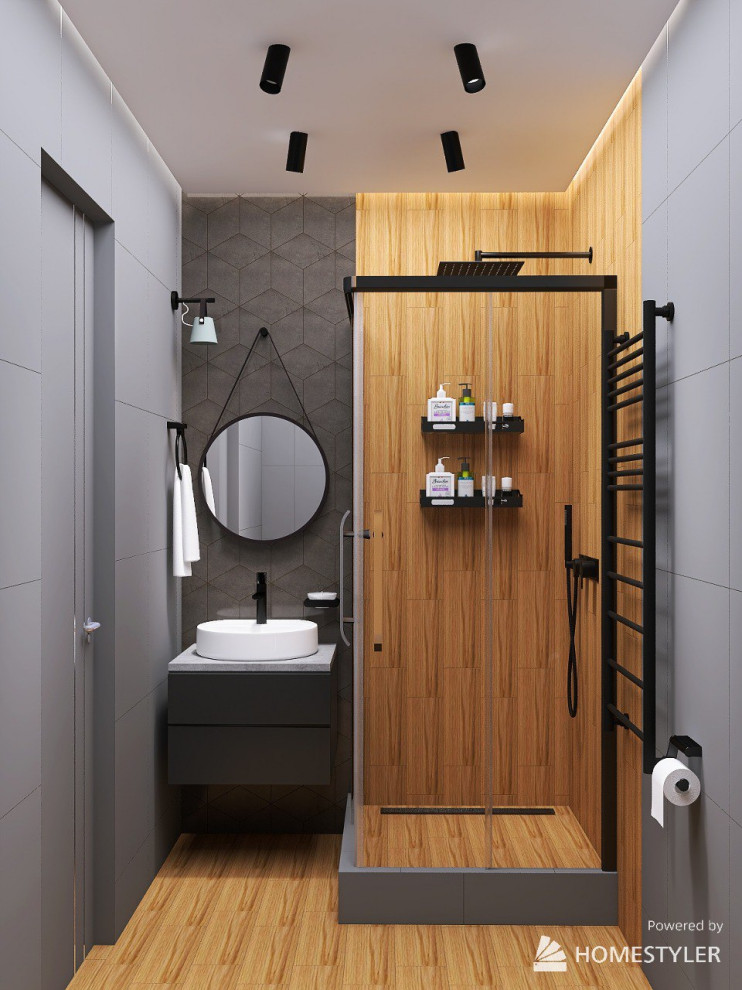 Брутальная квартира для молодого человека