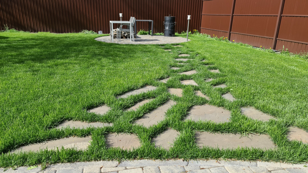 Обложка проекта: рулонный газон