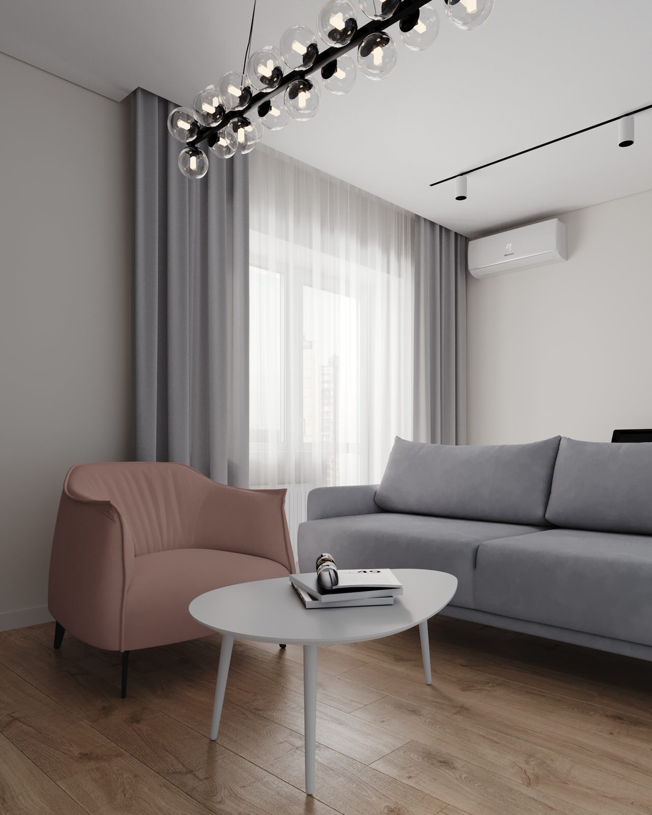 Дизайн проект квартиры 160м