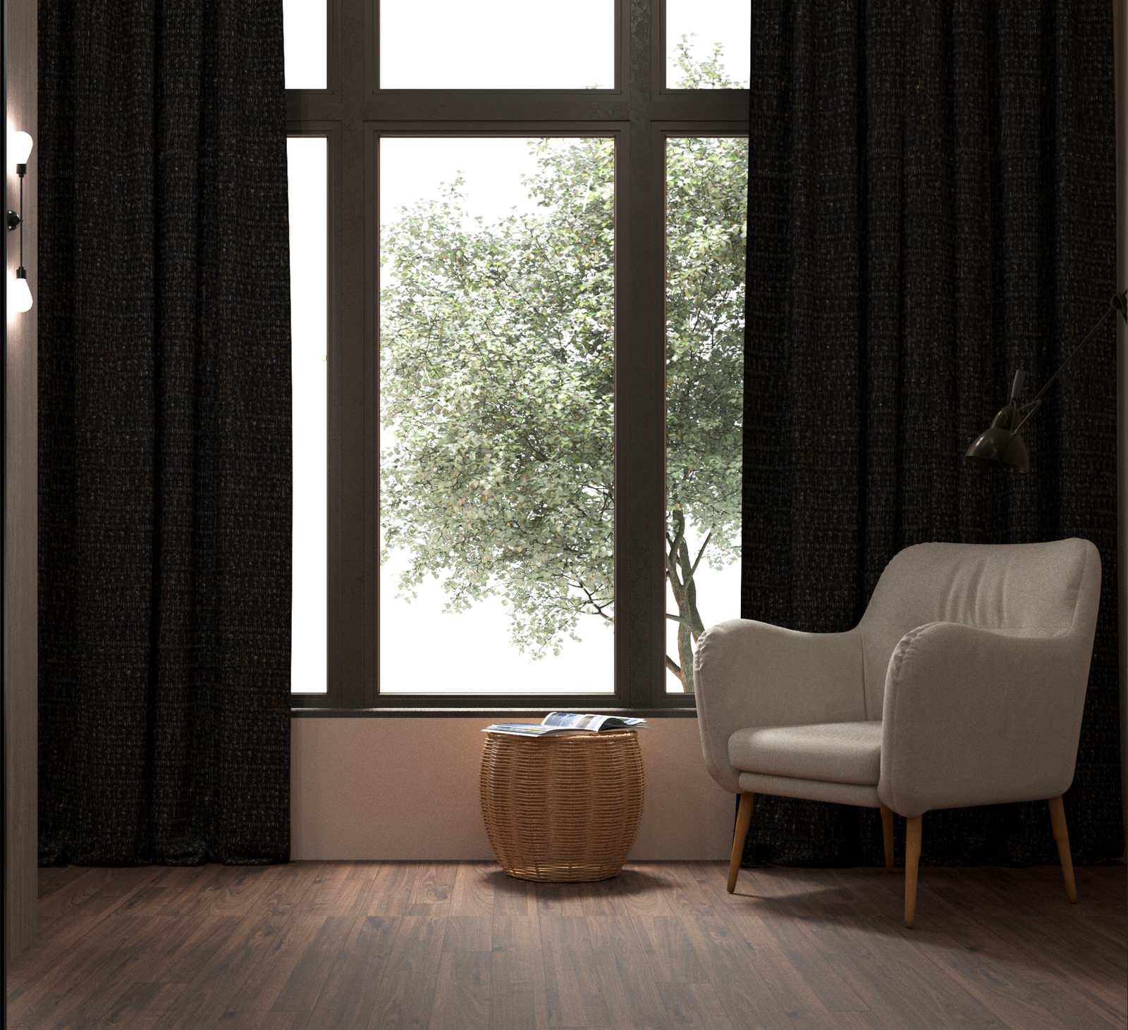 Интерьер частного дома в стиле эко-минимализм