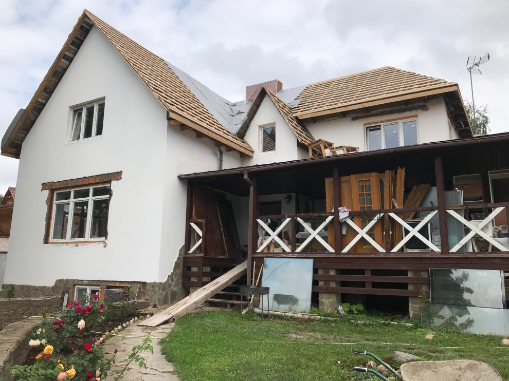 Реконструкция дома в д.Рождествено