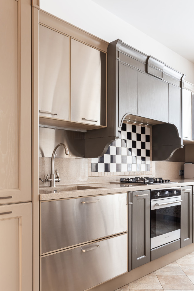 Стильная дизайнерская кухня