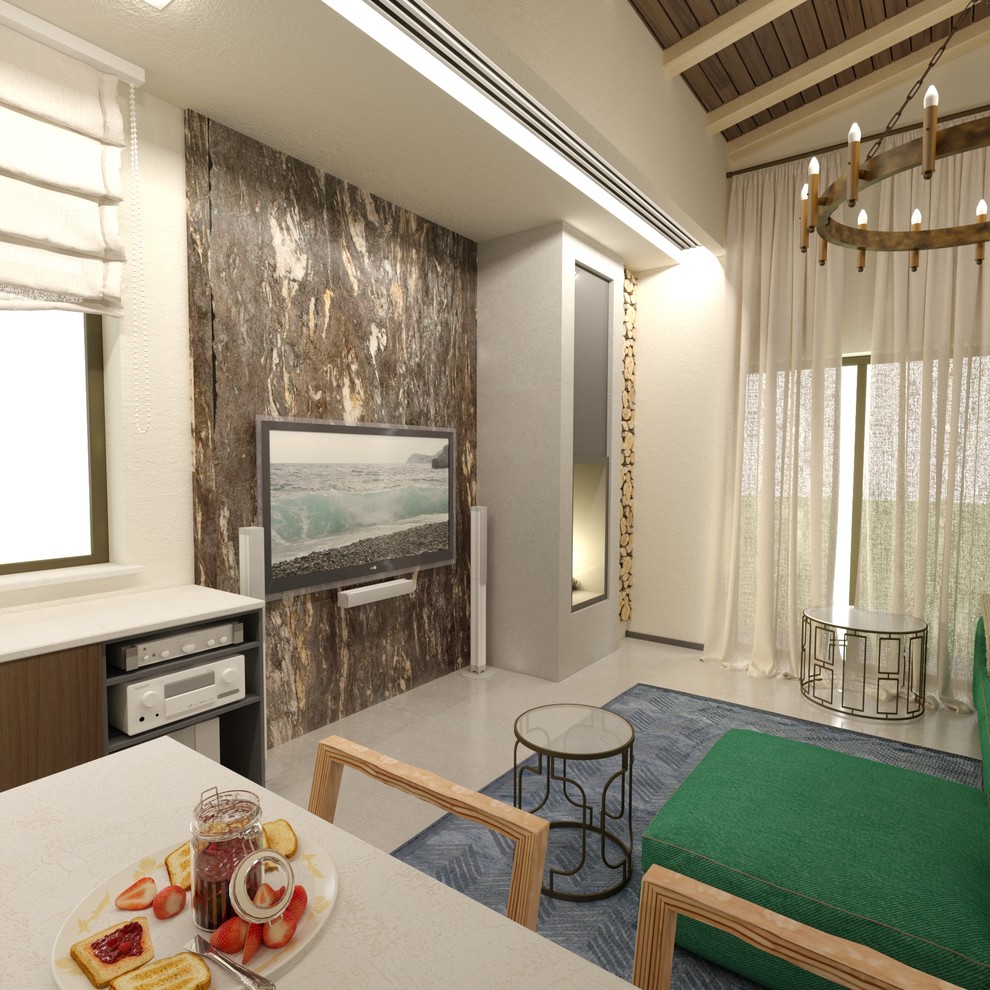 Частный дом для северных широт в современном стиле.