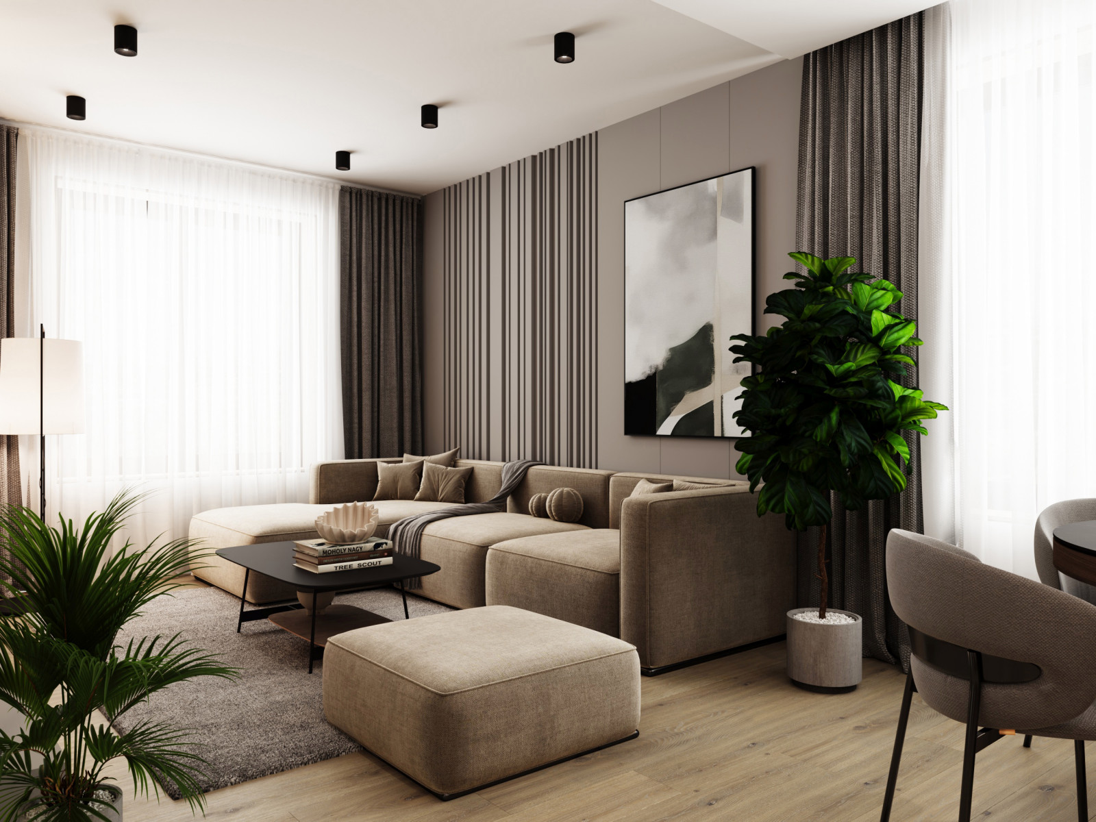 Обложка проекта: Проект интерьера квартиры в ЖК Imperial в г. Уфа