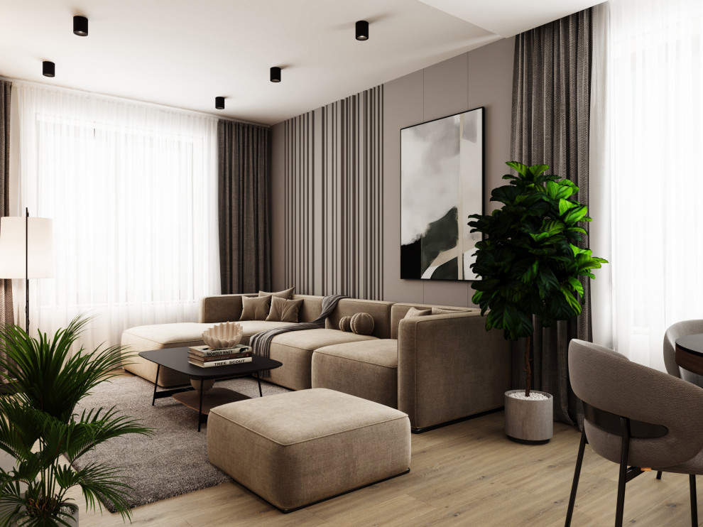 Обложка проекта: Проект интерьера квартиры в ЖК Imperial в г. Уфа