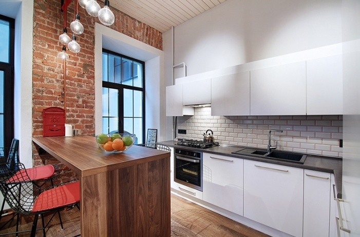 Houzz тур: Квартира в центре Петербурга с антресольным этажом