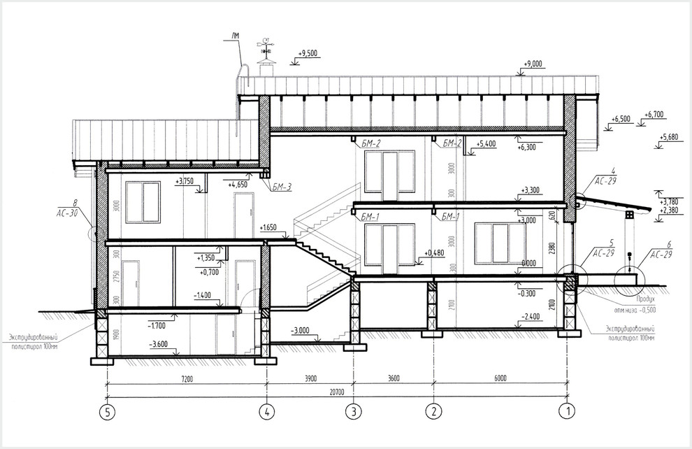 Обложка проекта: Дом в бору 380 м2