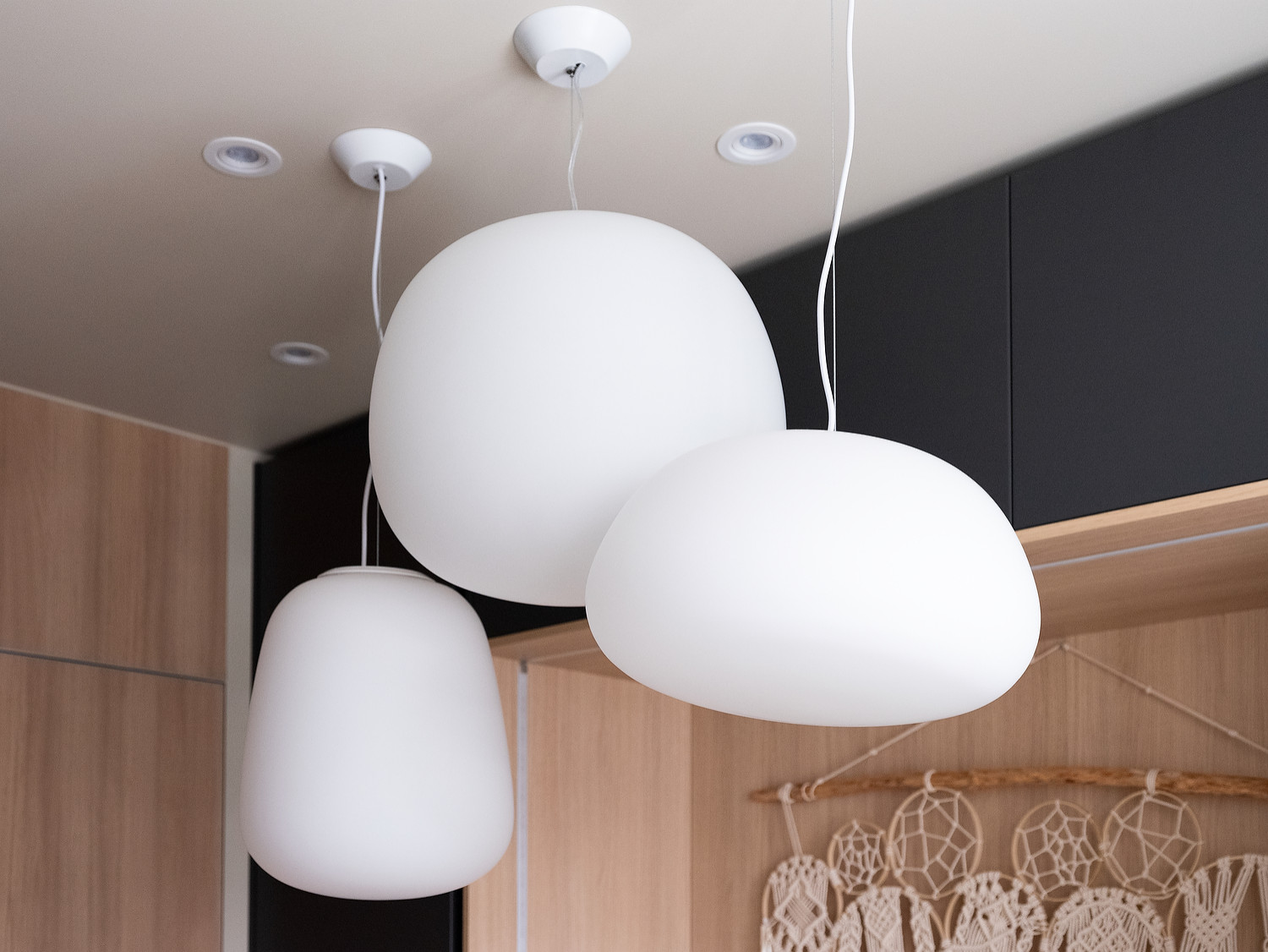 Кухня цвета сажи: Konigin Helena Black 60