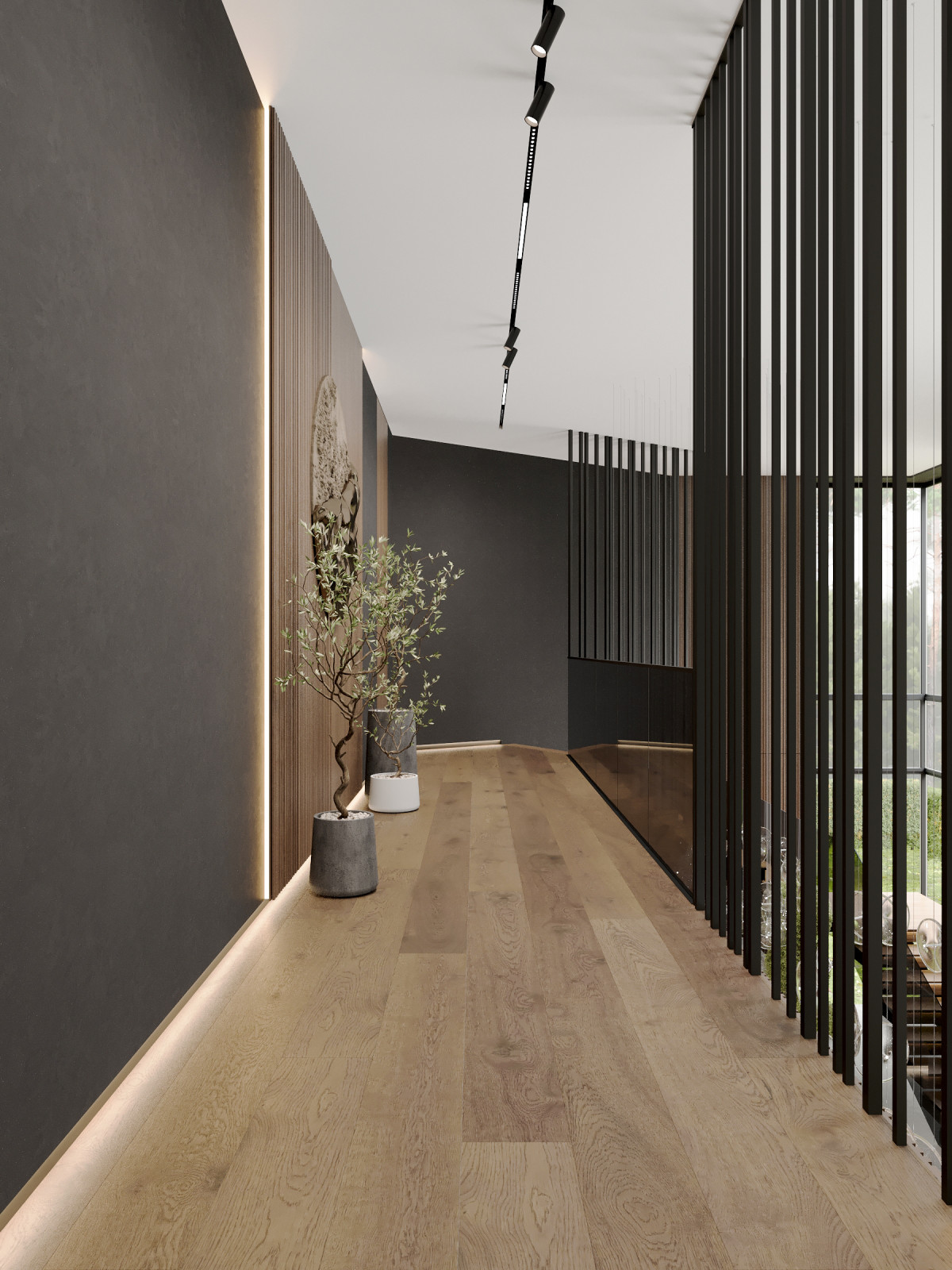 Загородный Дом Коридор