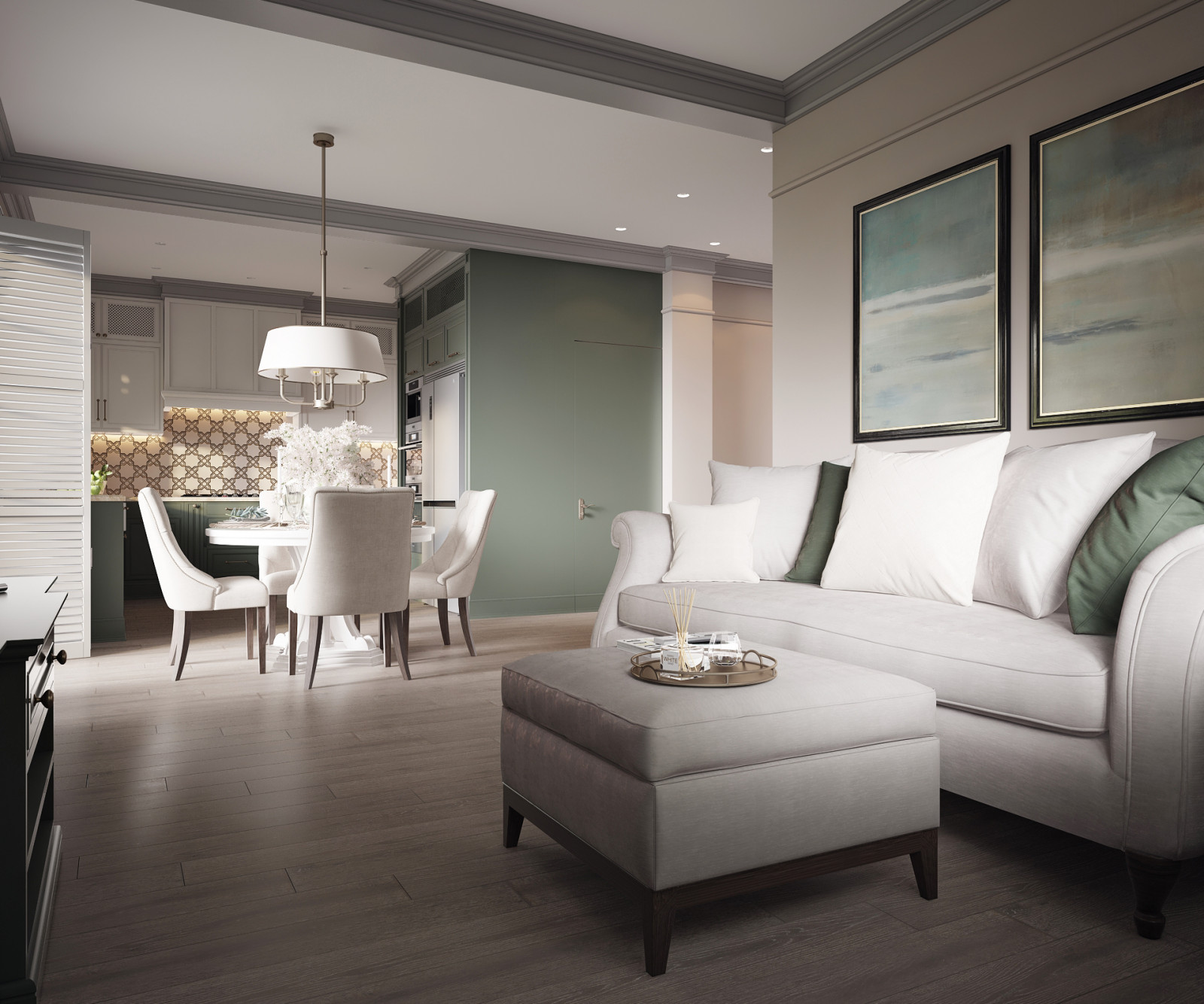 Дом 200 кв.  в Американском стиле - Дмитровское шоссе