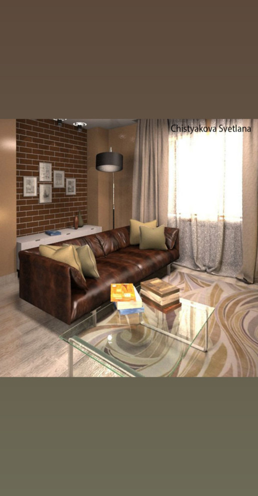 Обложка проекта: 3D визуализация интерьера