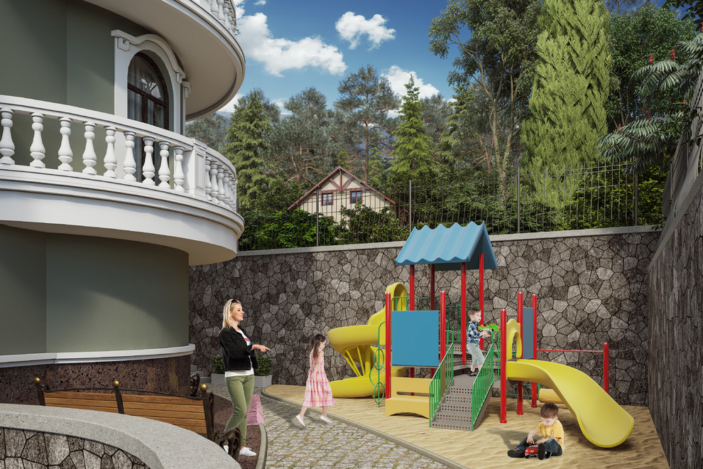 Фасад ЖК Бархатный Сезон