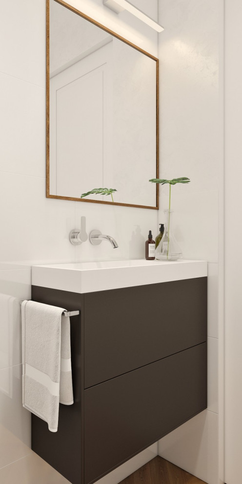 Интерьер квартиры 70 кв.м. для семьи с двумя детьми