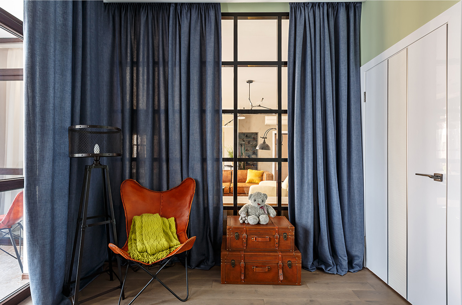 Кантри-лофт с «перчинкой»