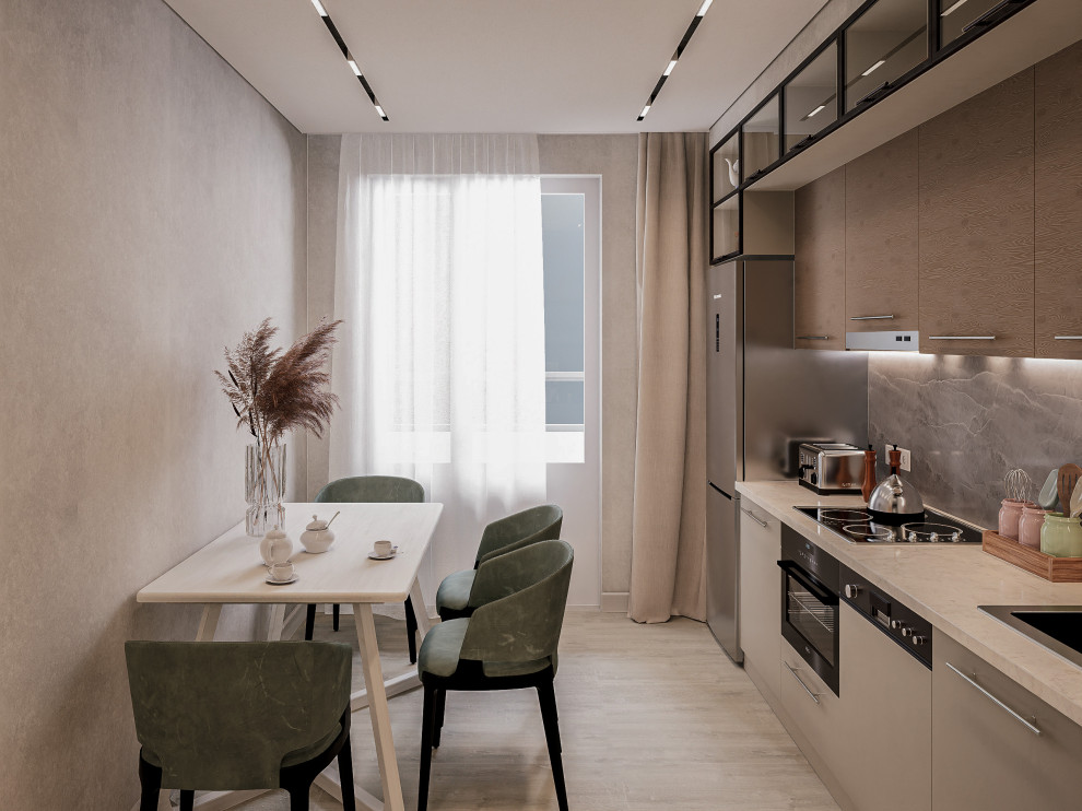 Обложка проекта: Дизайн-проект двухкомнатной квартиры 57м²