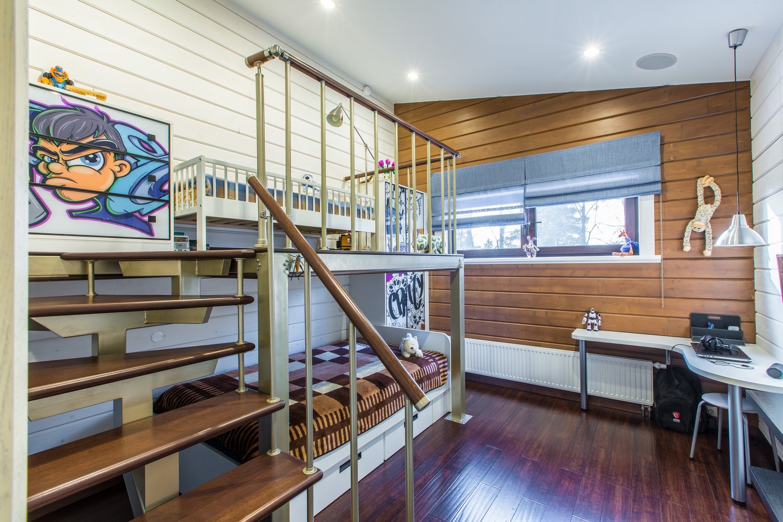 Деревянный дом из клееного бруса 327 метров