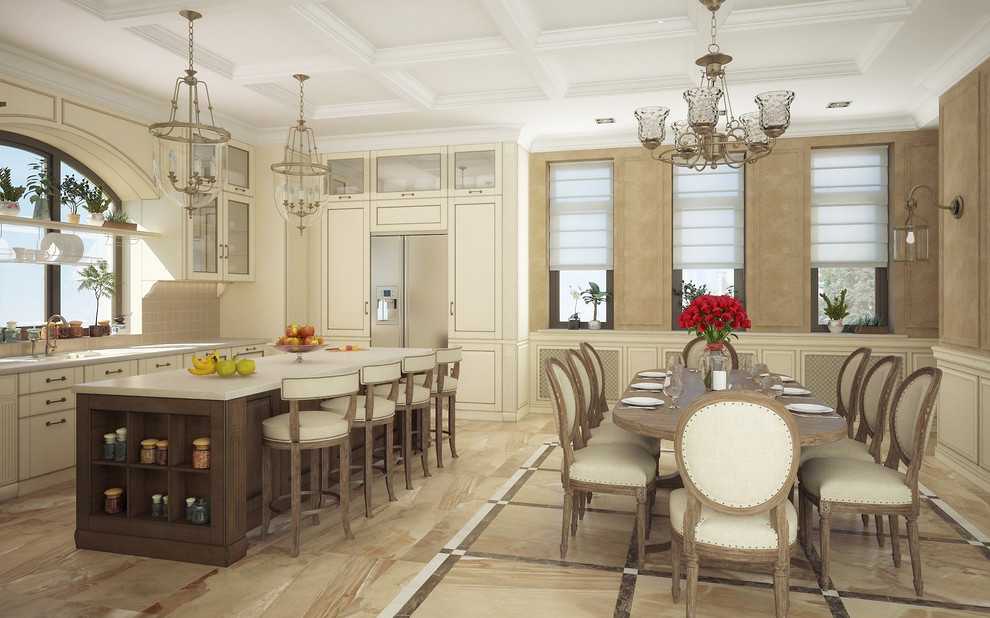 Интерьер особняка в традиционном стиле