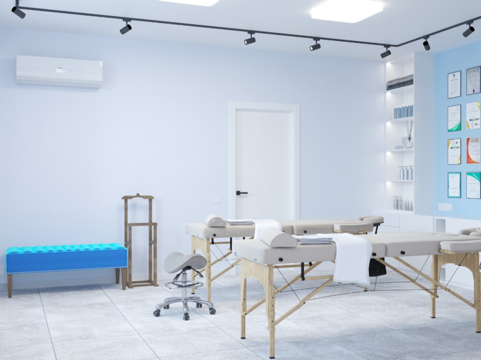 Обложка проекта: Проект студии депиляции в квартире на первом этаже жилого дома