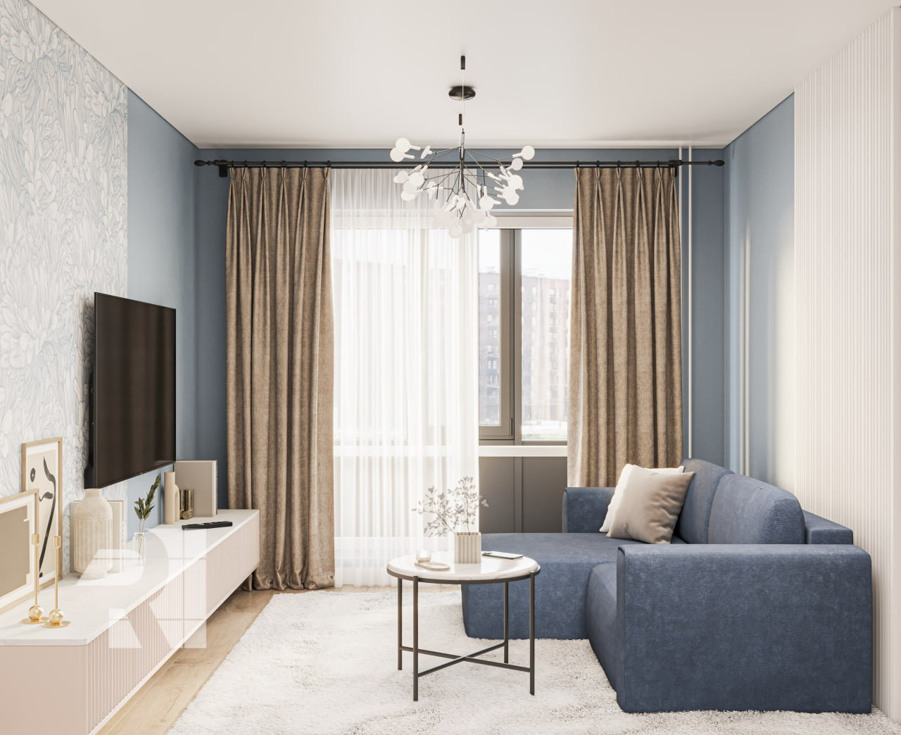 Однокомнатная квартира для студентки