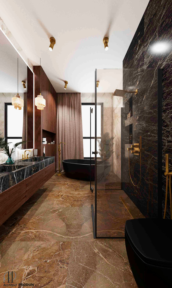 Ванная 2 этаж загородного дома