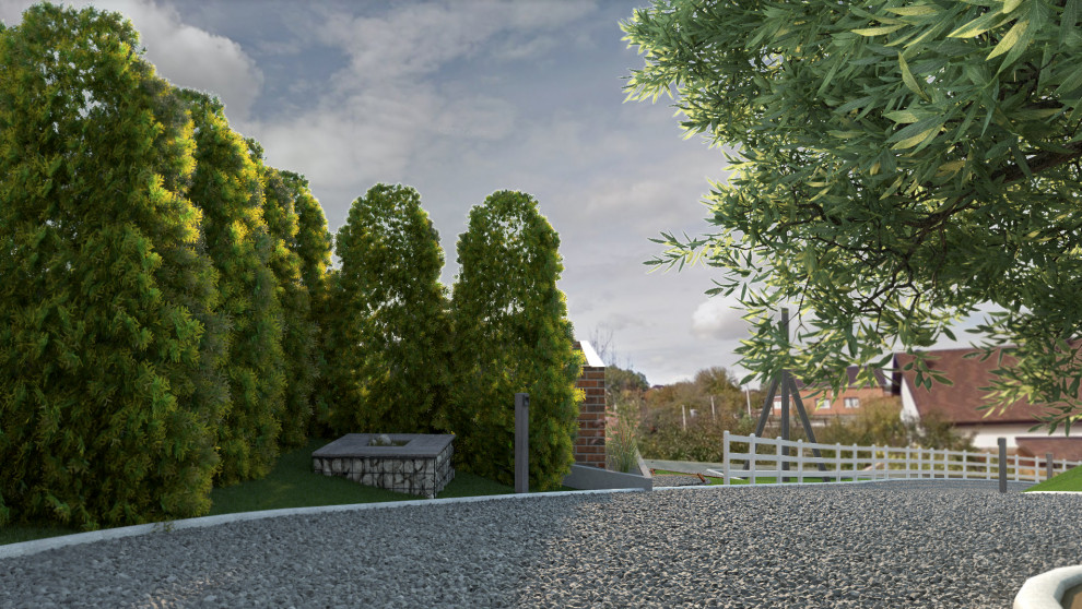 Ландшафтный проект, организация участка.