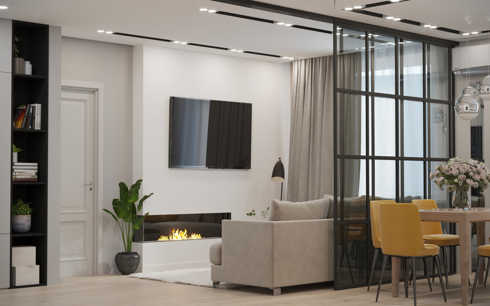 Проект трехкомнатной квартиры на Малом переулке