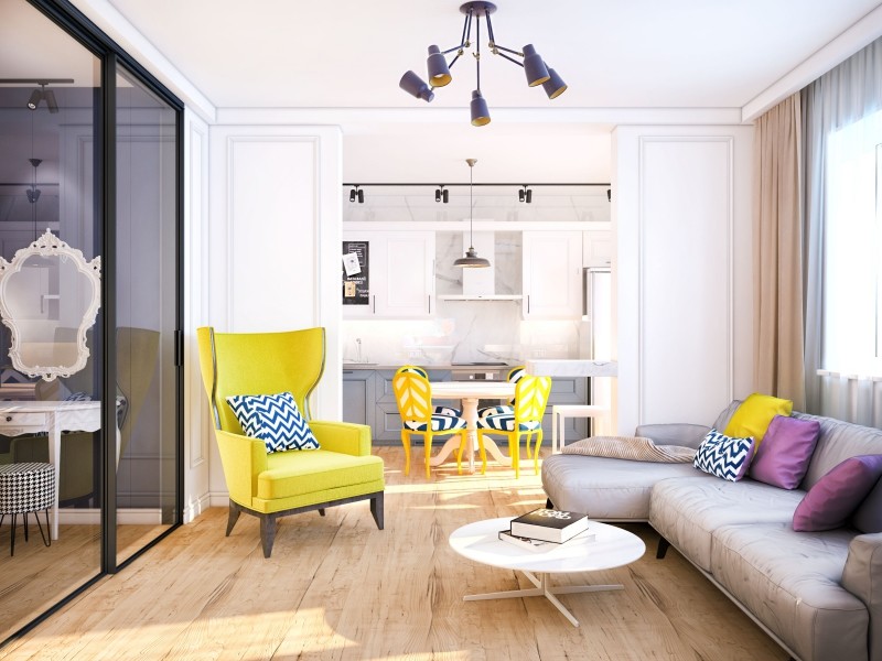 квартира-студия для активных людей